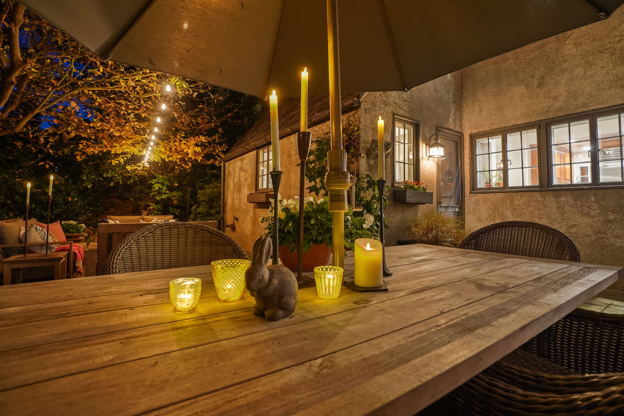 Dinner at home is the perfect destination in a town with hundreds of take out options