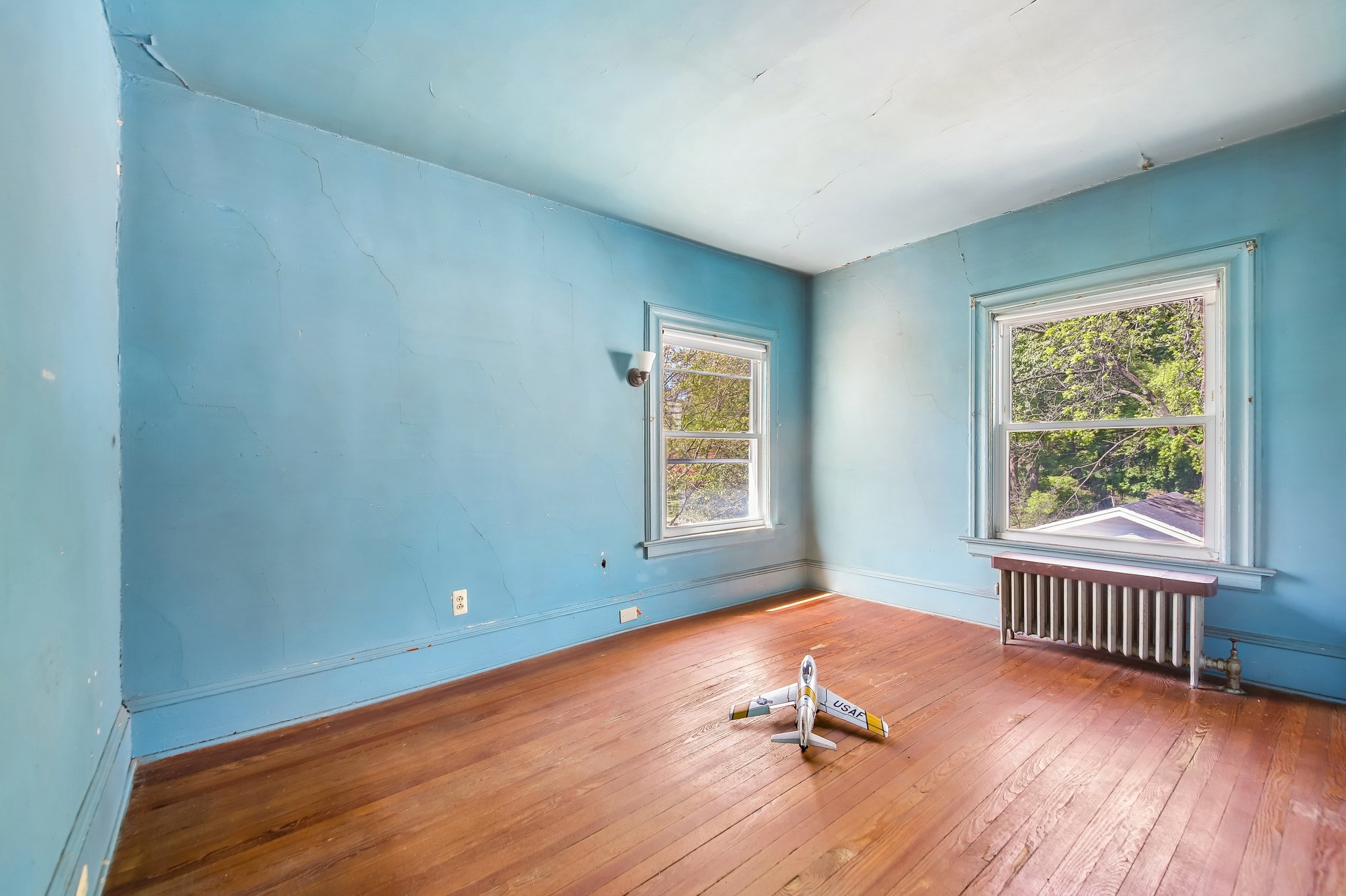 The Blue Room/Bedroom 3 on the Second Floor