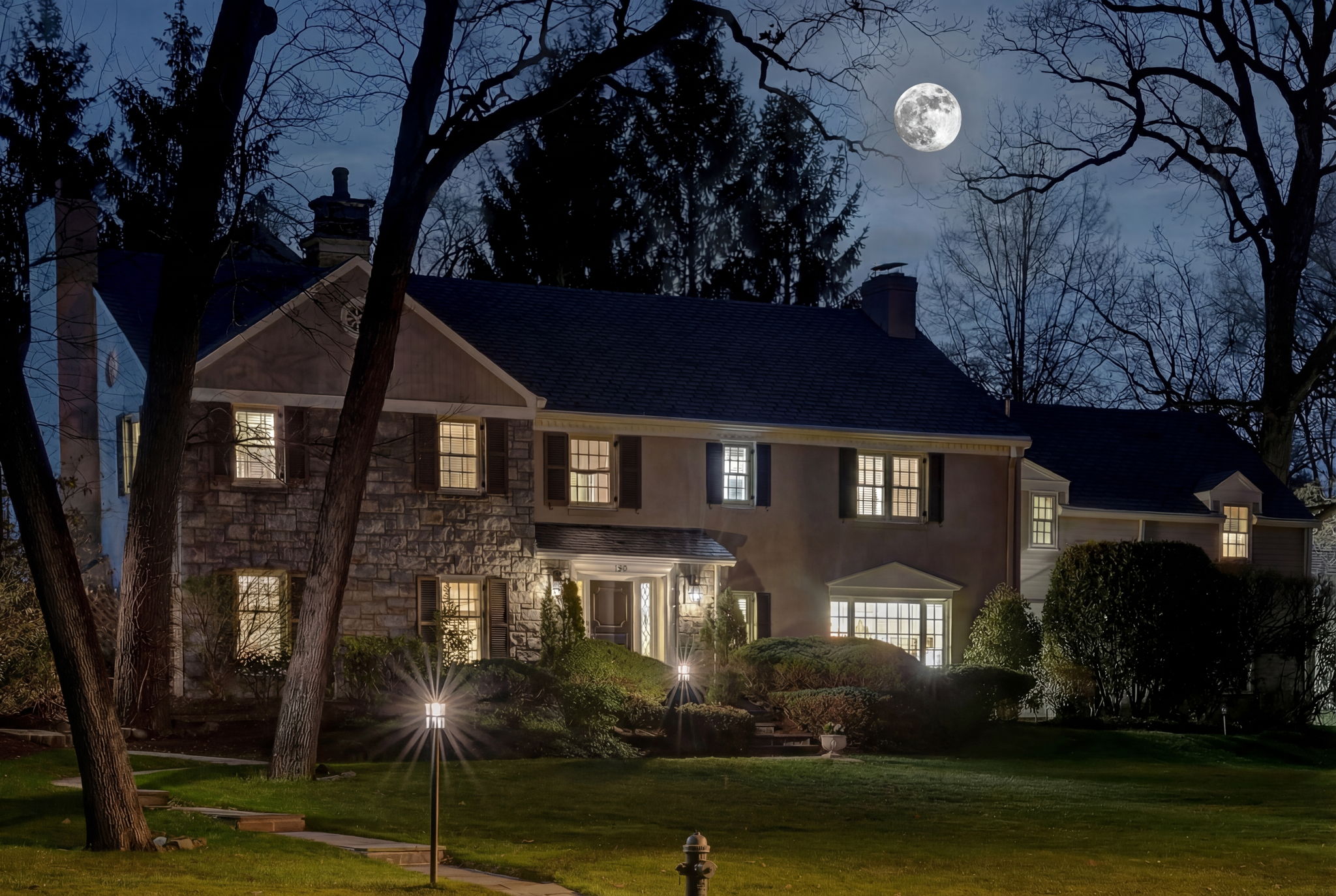 Not every showing begins with the sun. Some begin with the April Full Moon! You'll love this gem, set in one of Upper Montclair’s most picturesque pockets - just a block from Yantacaw Brook Park and moments to Uptown’s shops, cafés, and NYC transit.