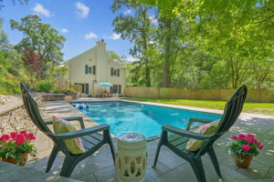 Just a pure, effortless summer - day after day. Saltwater is softer on your skin, easy on the eyes, and made for summer. New bluestone patio and surrounded by white cedar fencing.