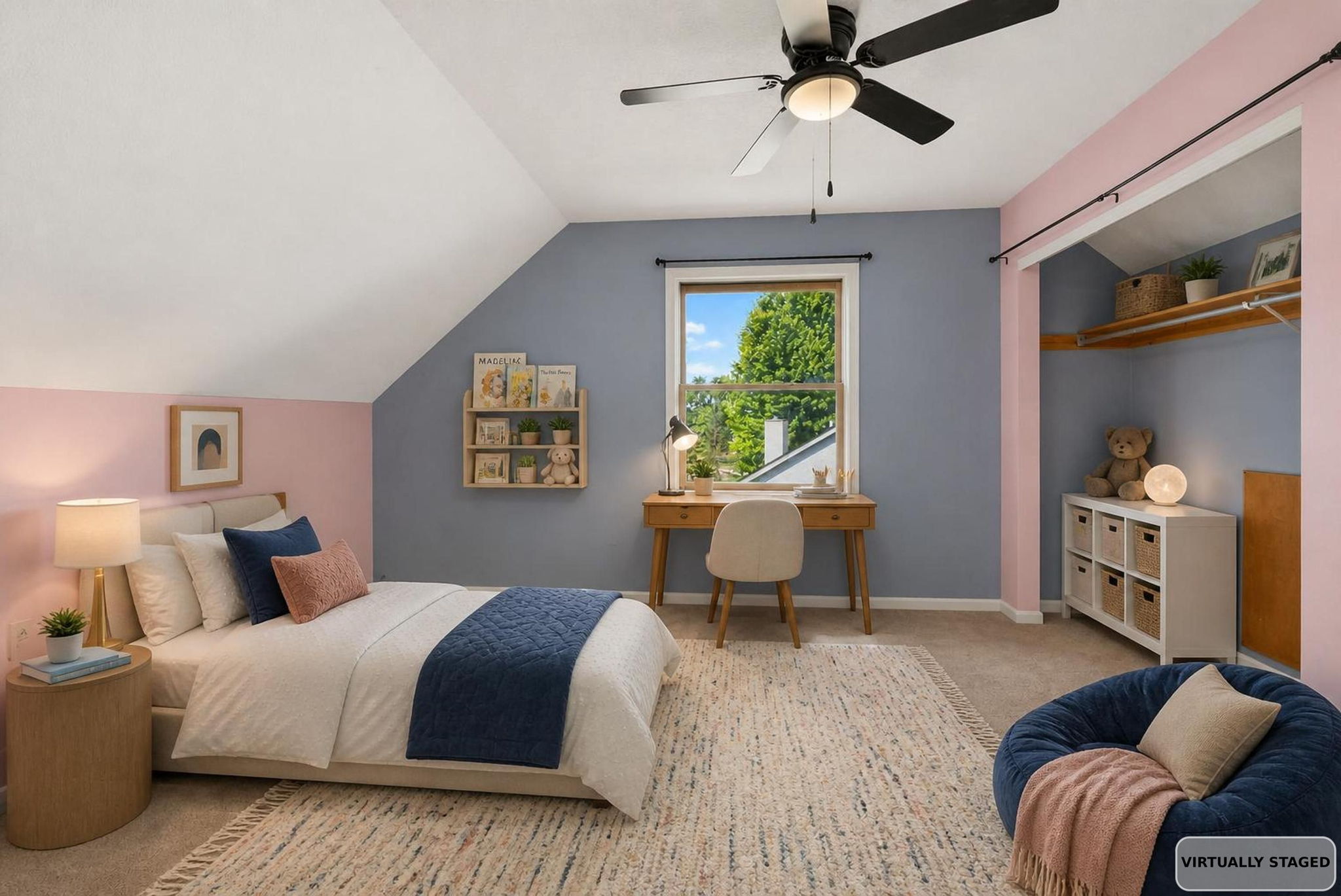 Second Bedroom Virtually Staged