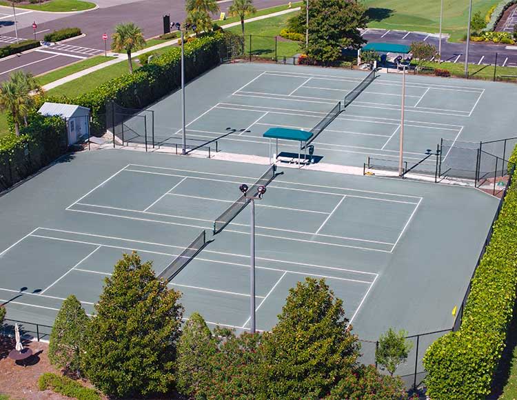 Clubhouse Tennis Courts
