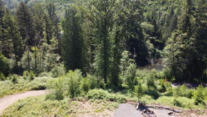 land and view of river