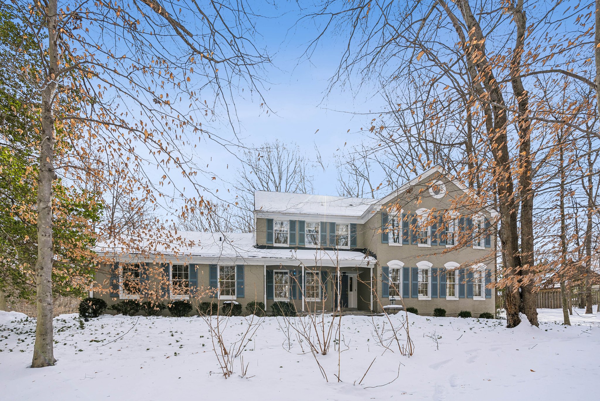 Expanded Colonial on two private acres