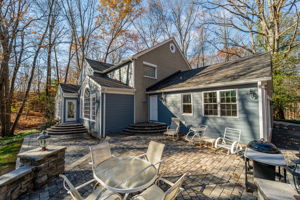 Dual Flagstone Patios