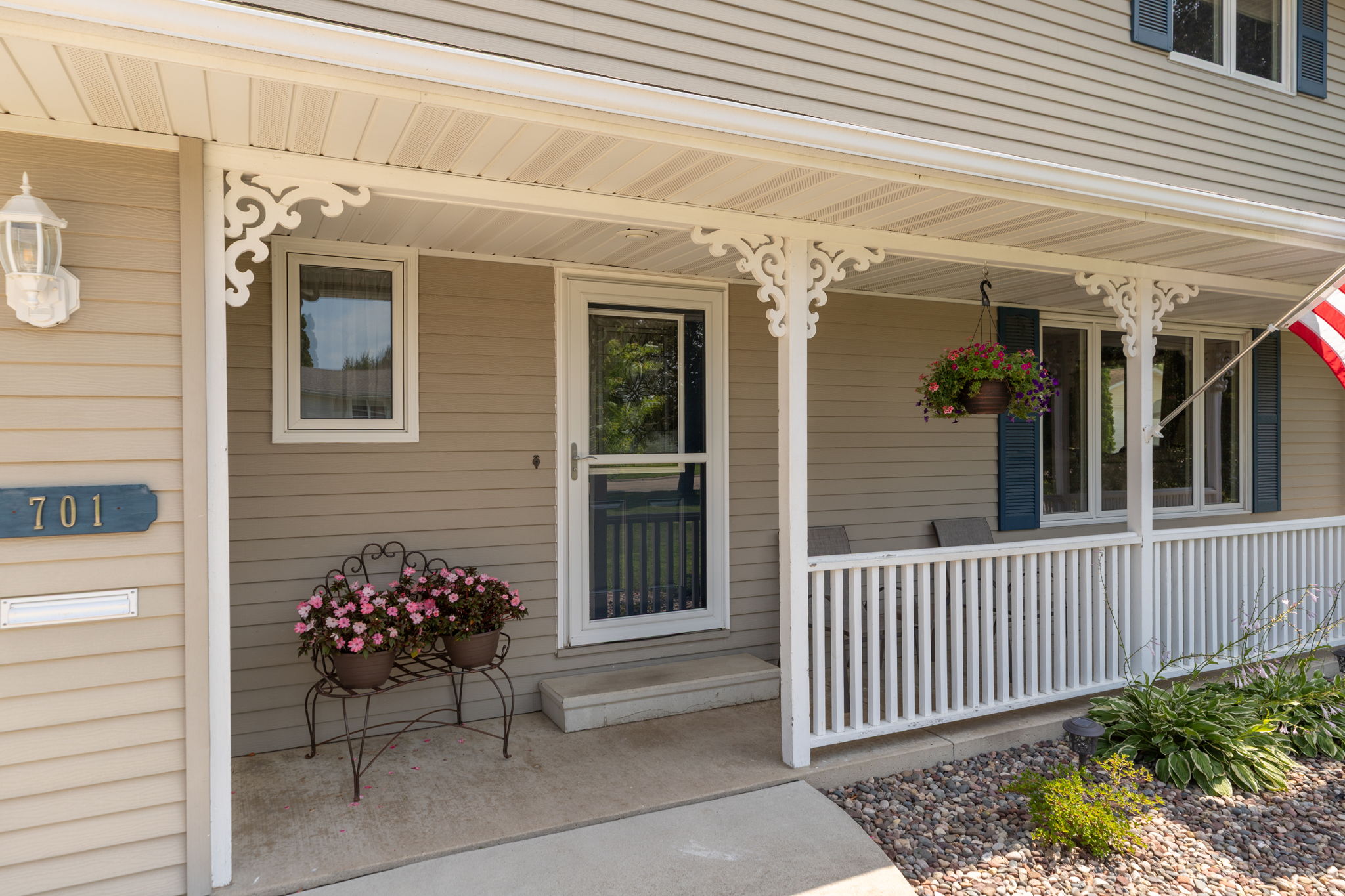 Relax on the Covered Front Porch