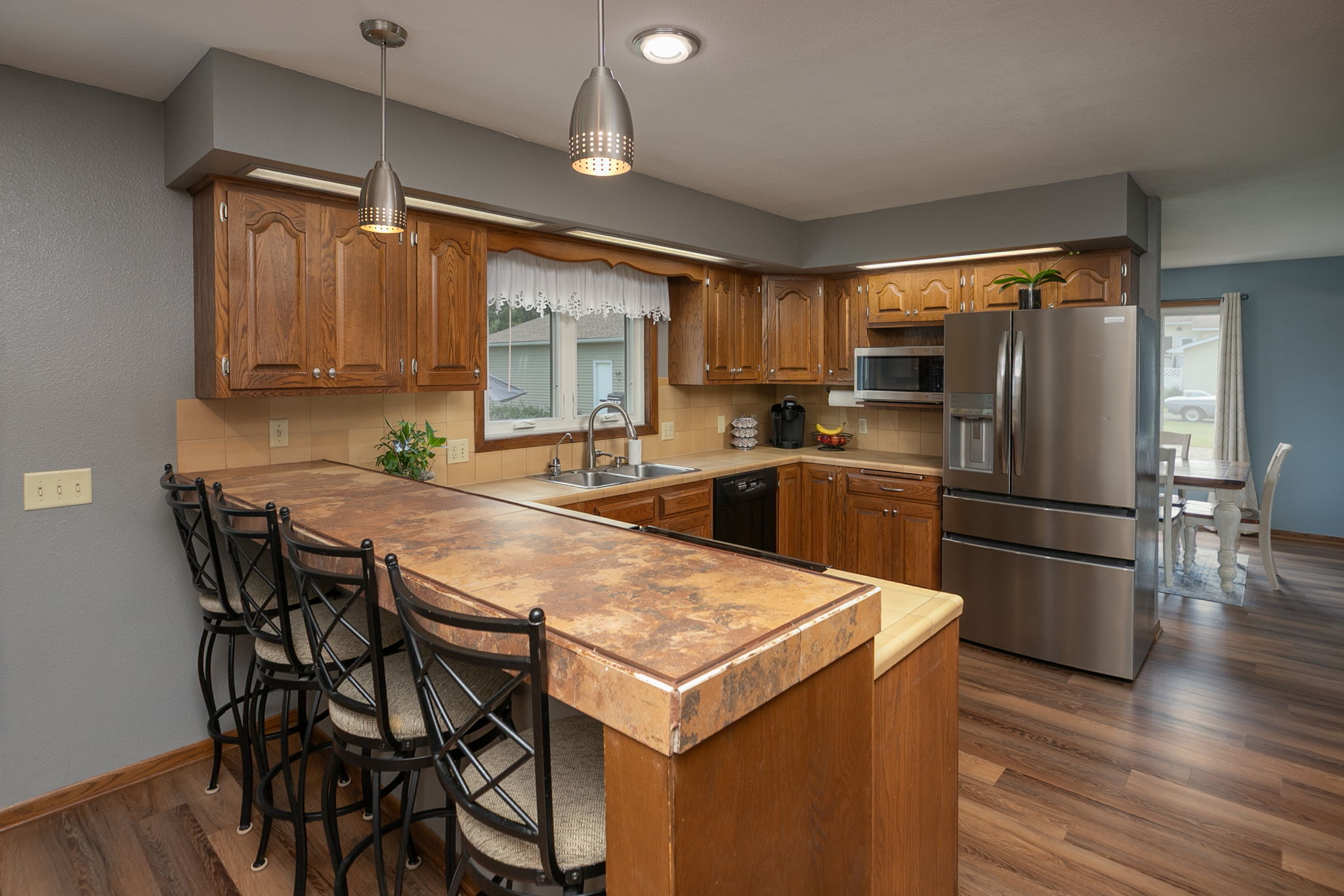 Kitchen with Stainless Appliances