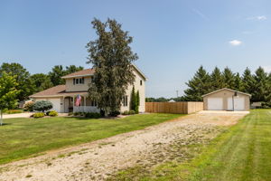 Second Driveway to Insulated Shop