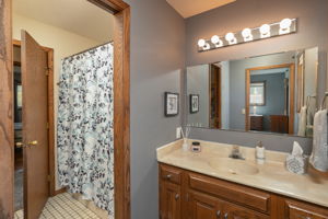 Walk Through Bathroom