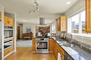 Large Kitchen with newer SS appliances!