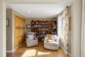 This main floor den/office WAS a 4th bedroom and could be returned to such!