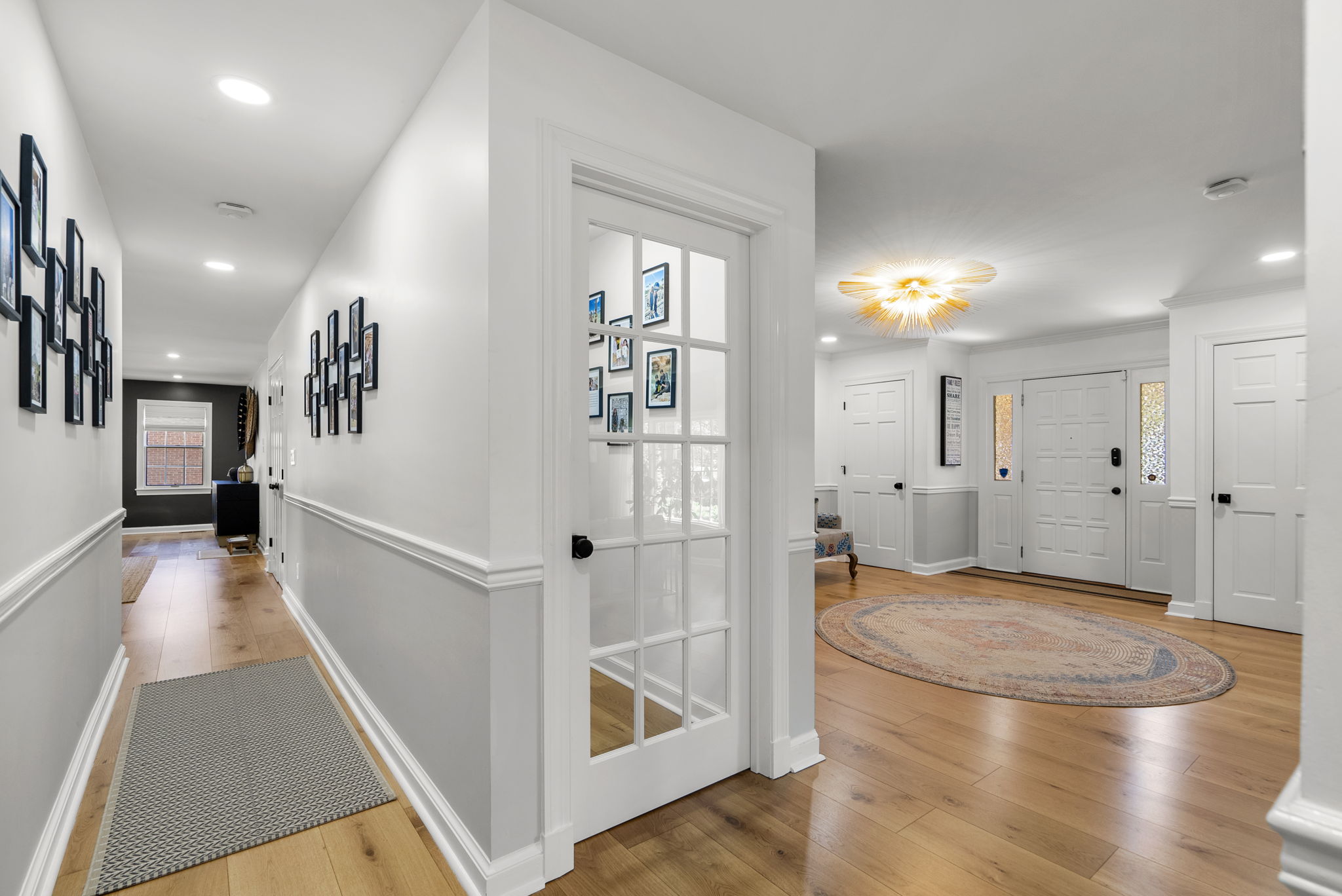 Front Hall, Foyer Steps to Lower Level