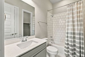 Private Bath for Bedroom 2