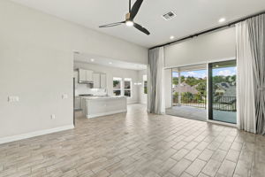 Living/Kitchen/Breakfast Area