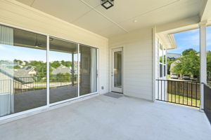 Covered Back Patio