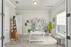 Office Virtually Staged