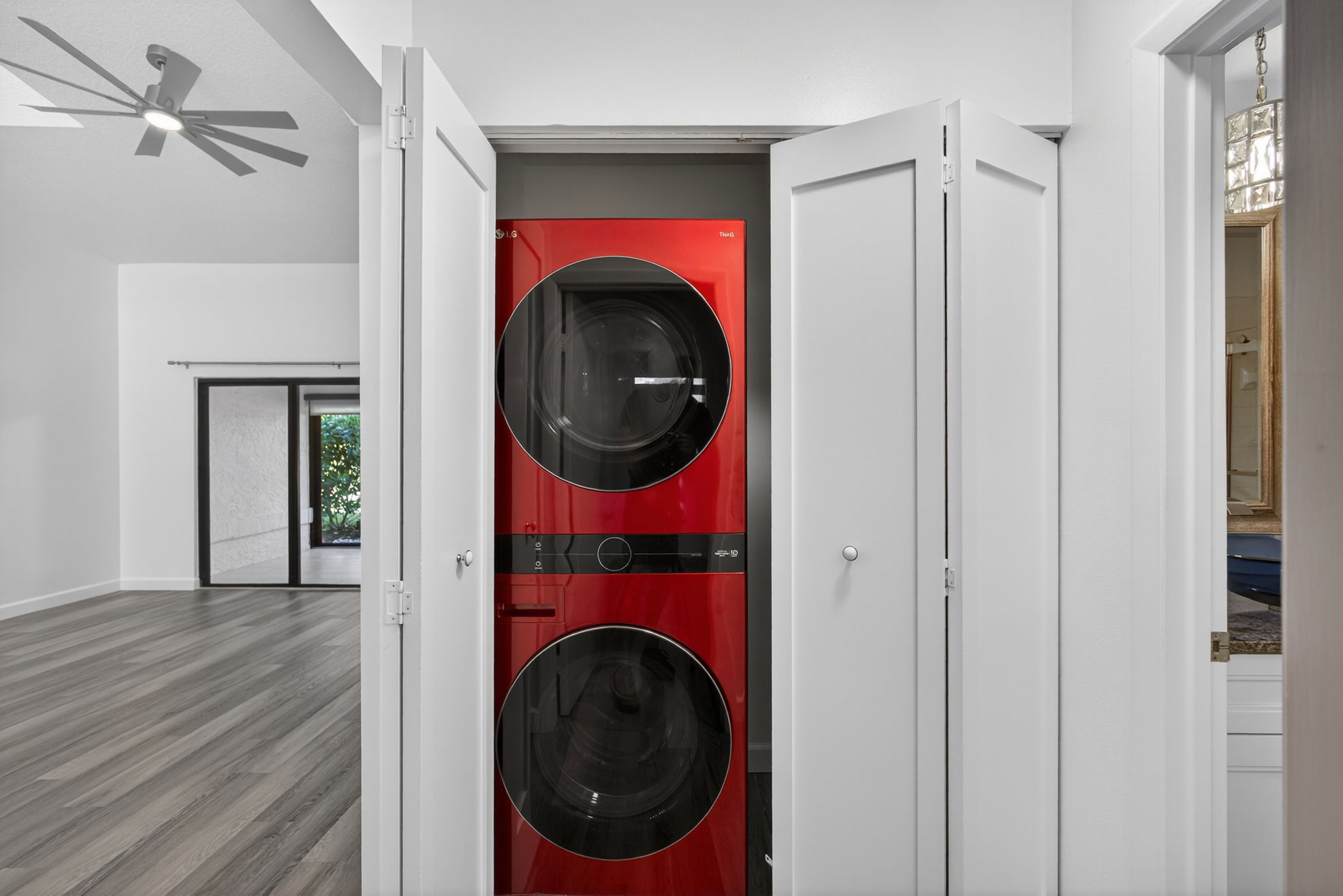 Laundry Room with New Washer/Dryer