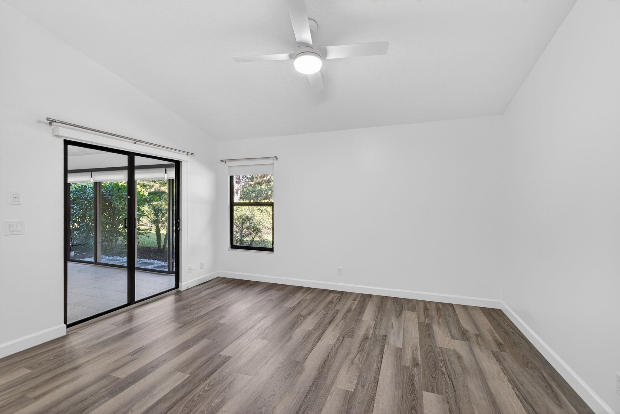 Primary Bedroom with Door to Patio