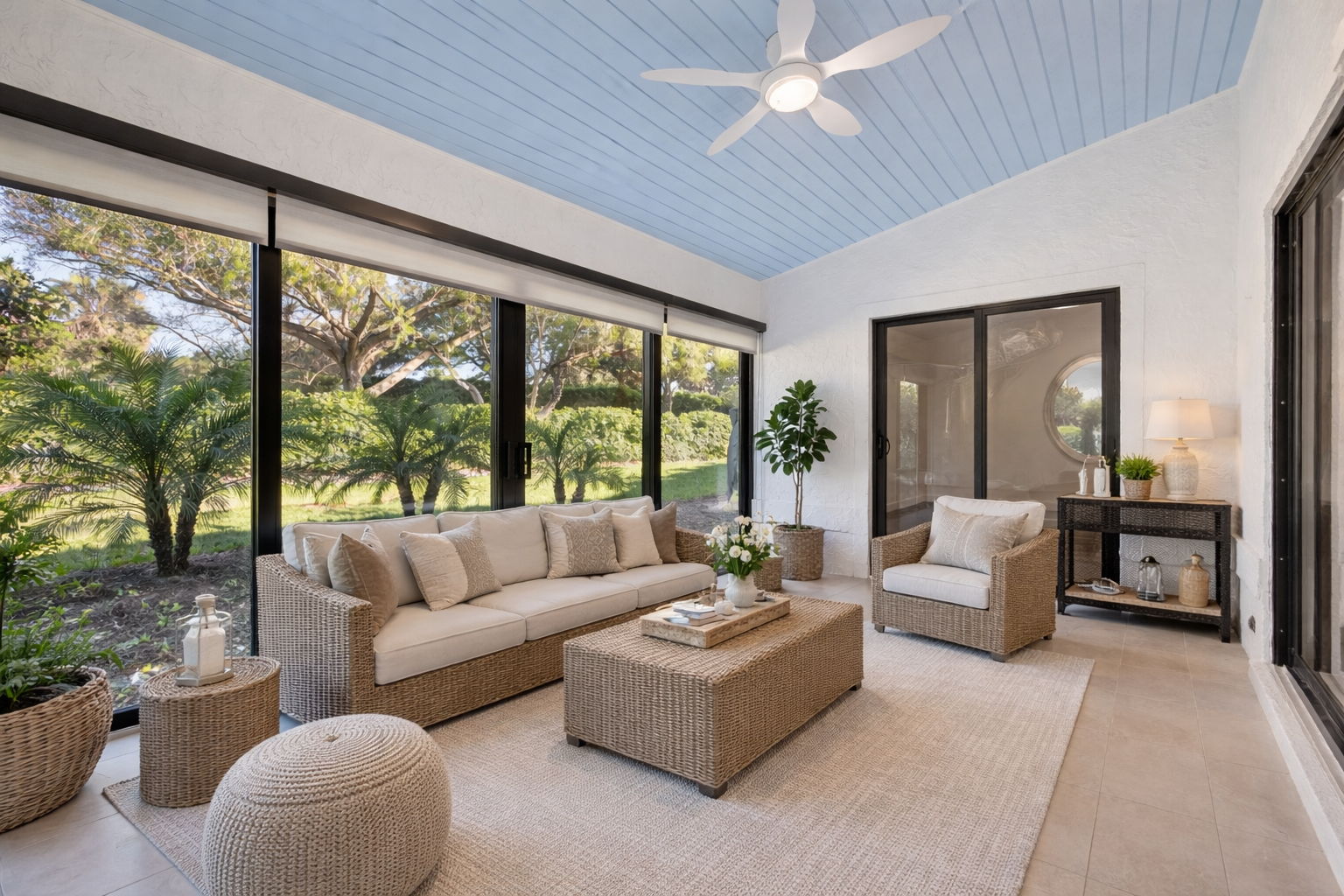 Patio Virtually Staged