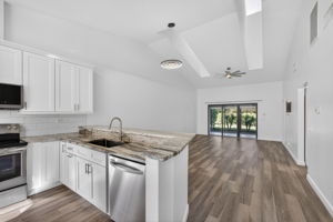Kitchen and Family Room