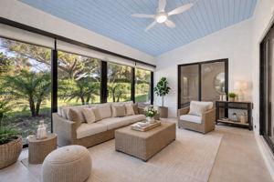 Patio Virtually Staged