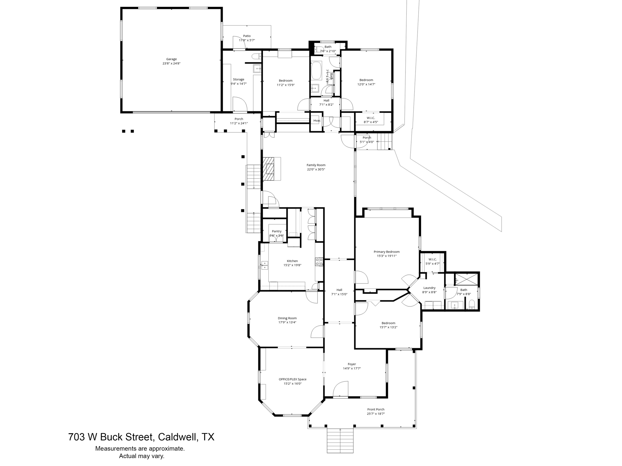 Floorplan of House
