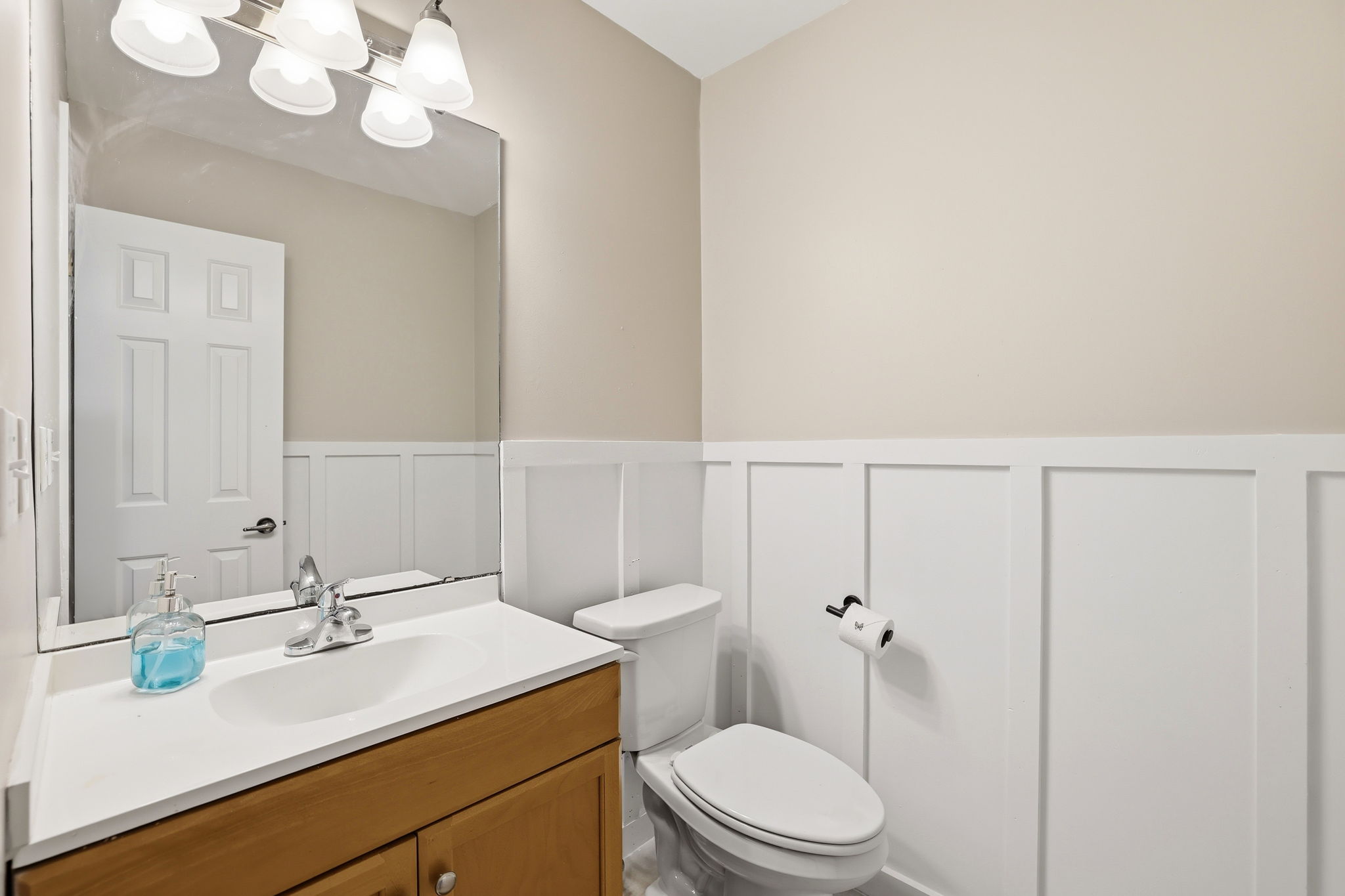 Half bath on main level
