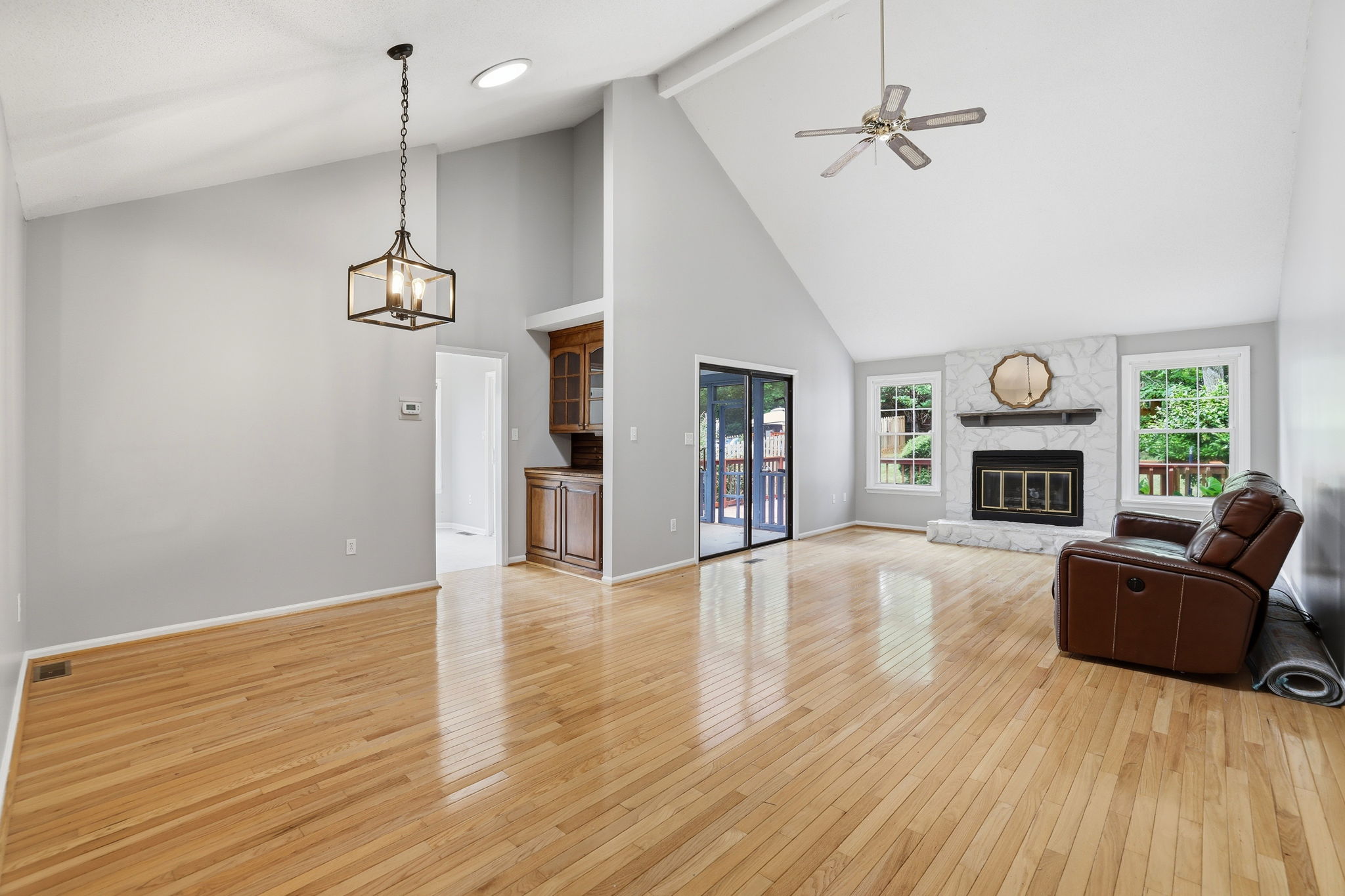 Dining Room open to Living room