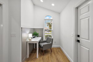 Office Area in Laundry Room