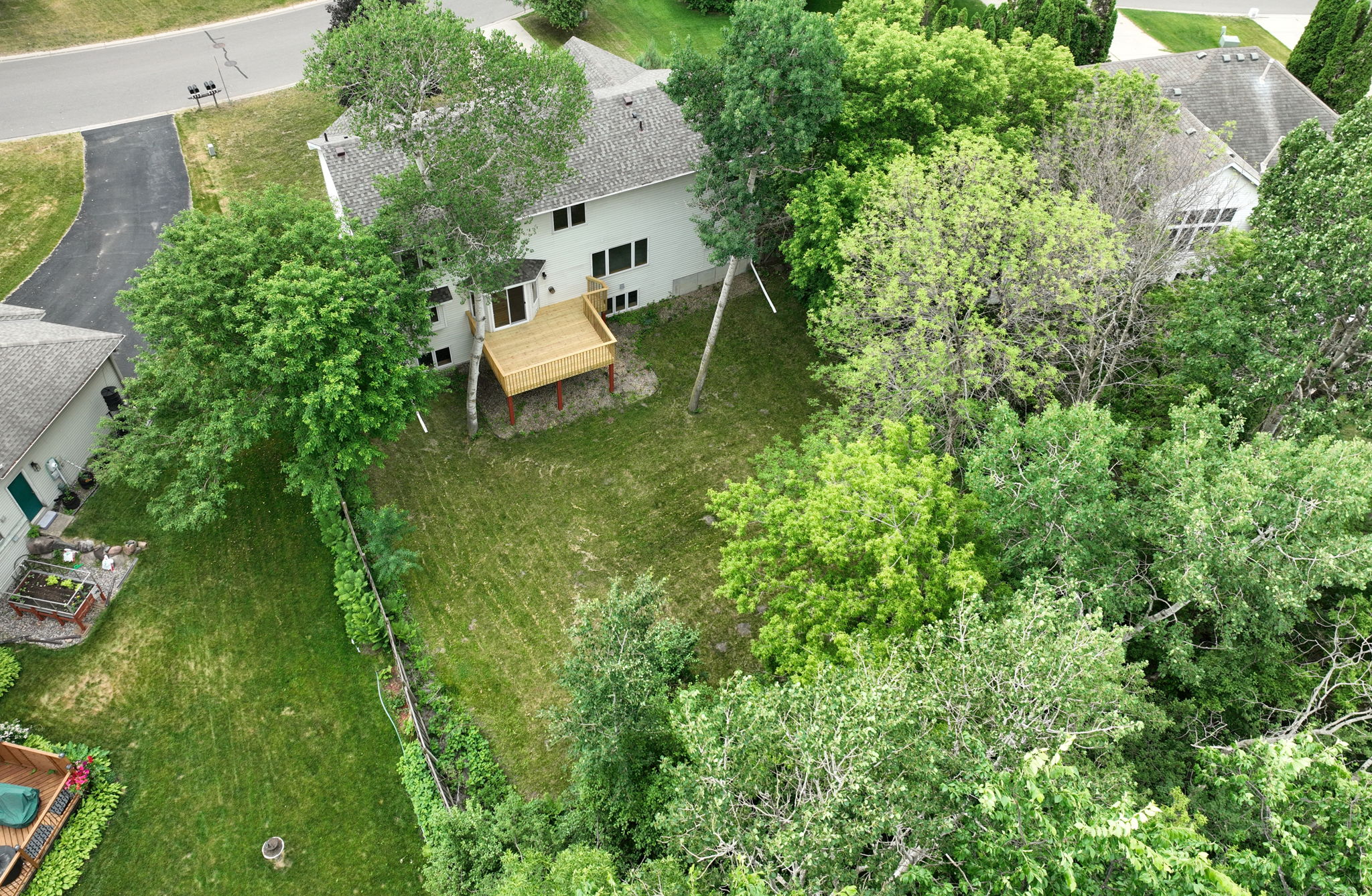 Backyard Aerial View