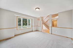 New Windows in the formal dining or formal living room....this space is flexible, could also make great office space