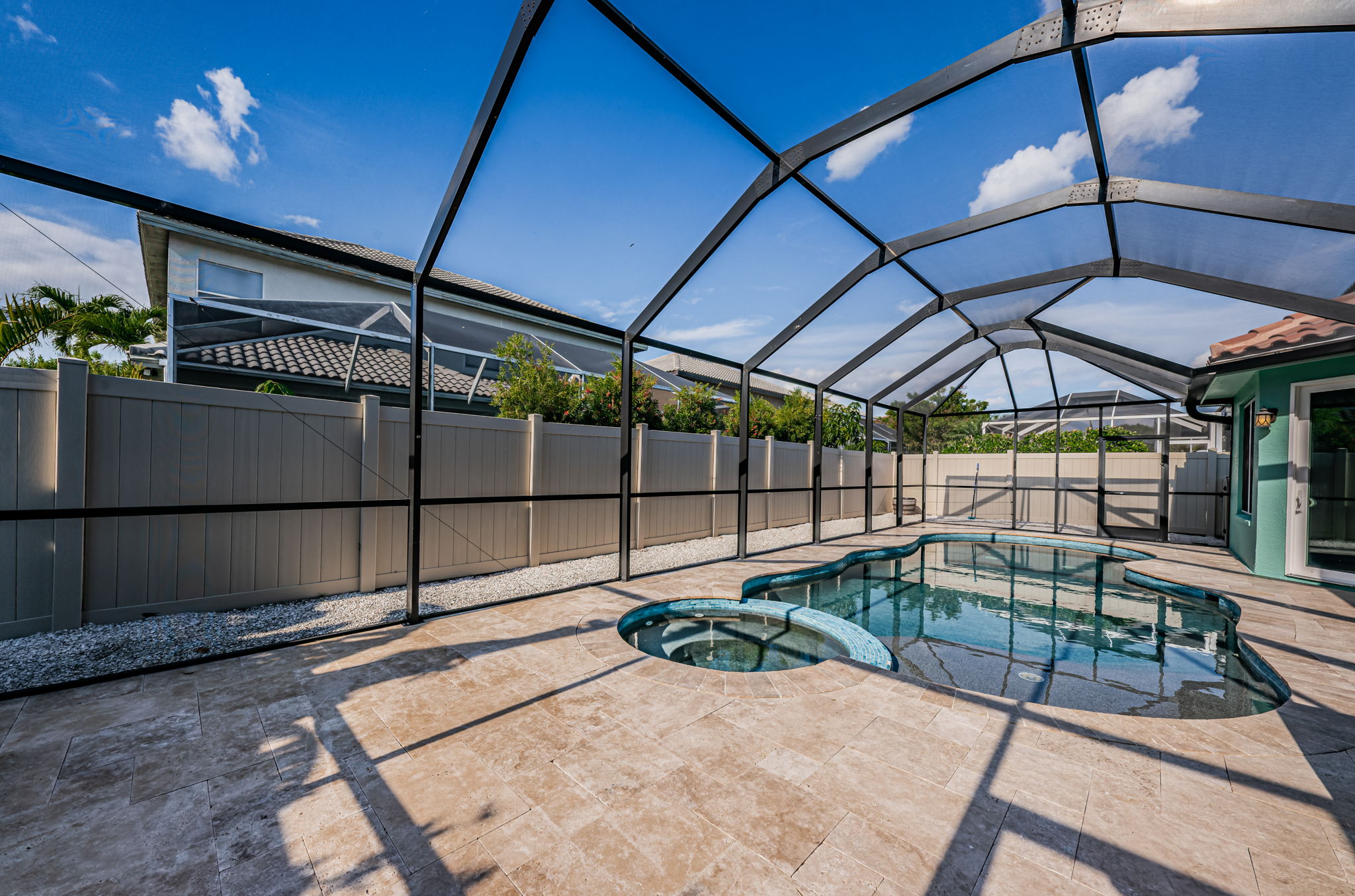 Patio and Pool