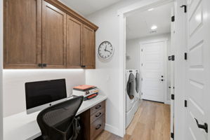 Office Nook to Laundry Room