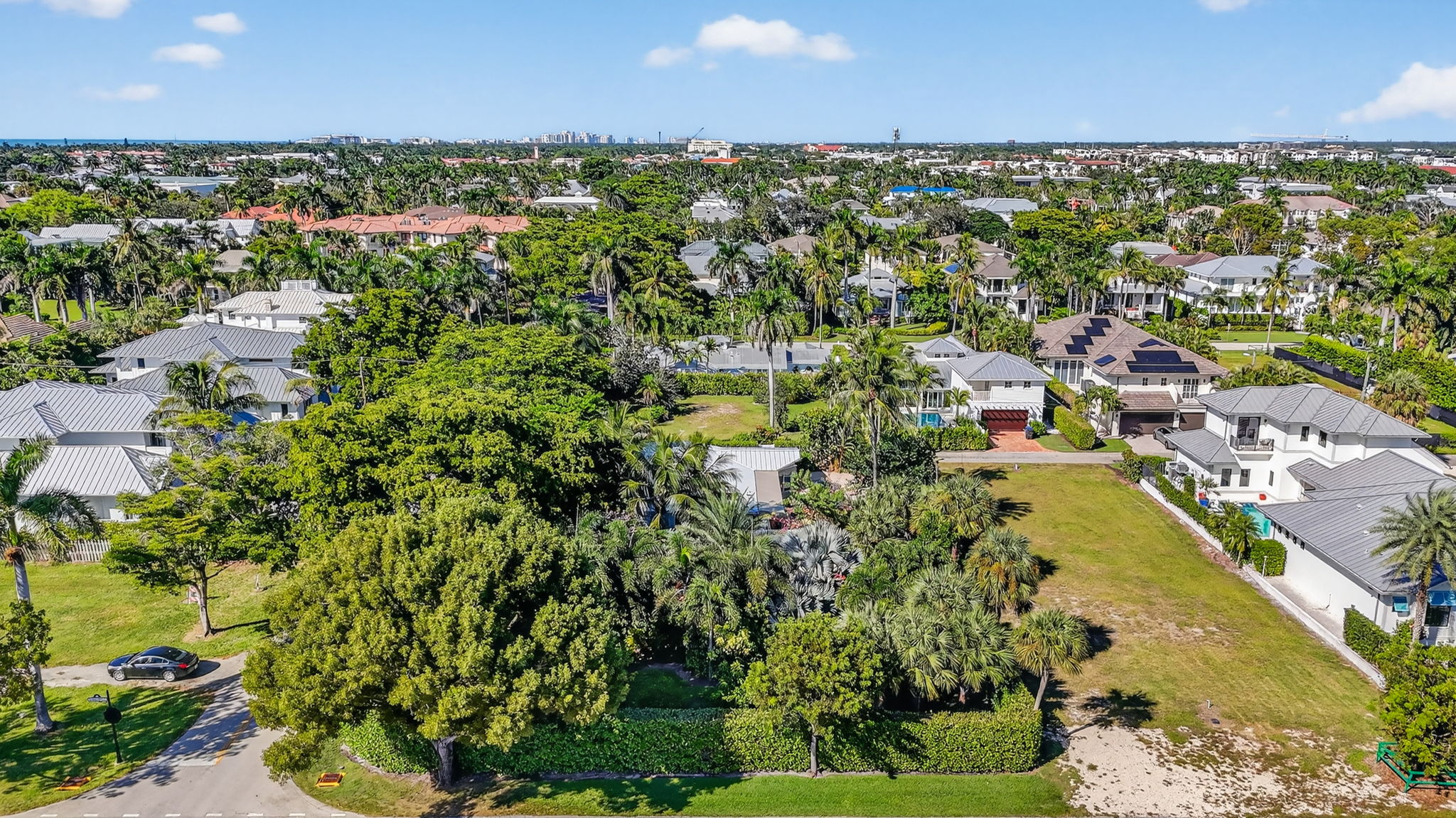 Aerial Front Exterior 1