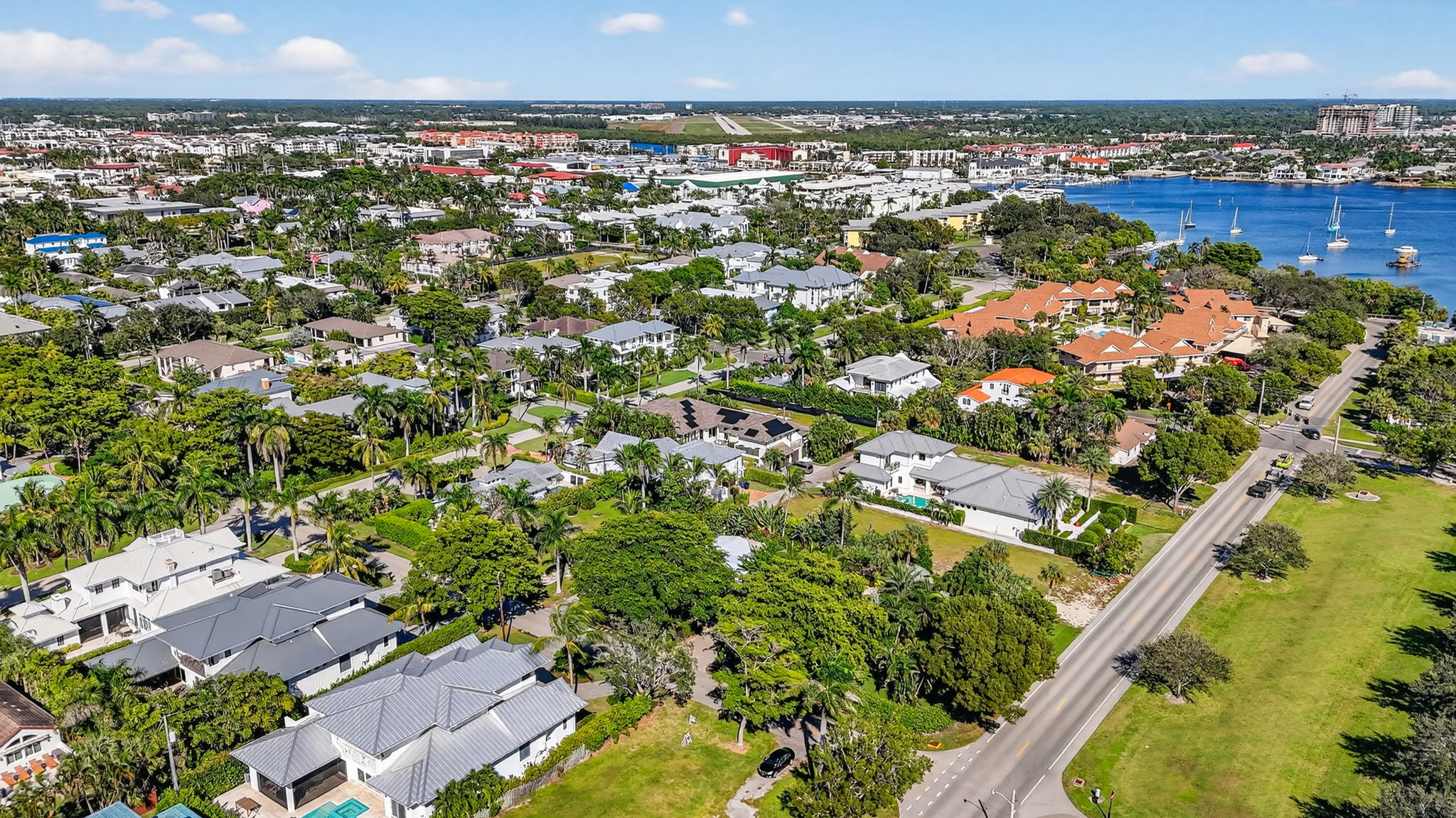 Aerial Front Exterior 3