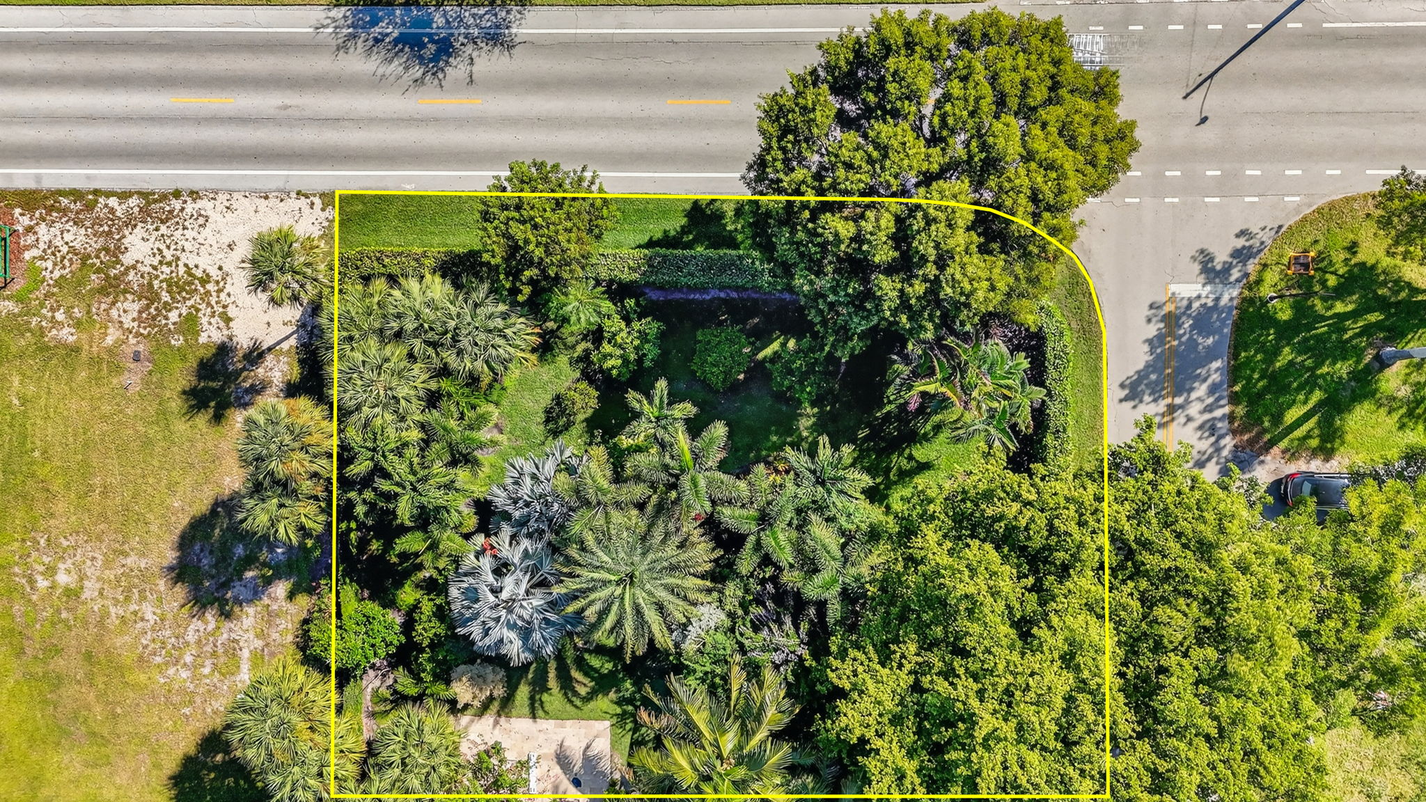 Aerial Overview 1 - lot line