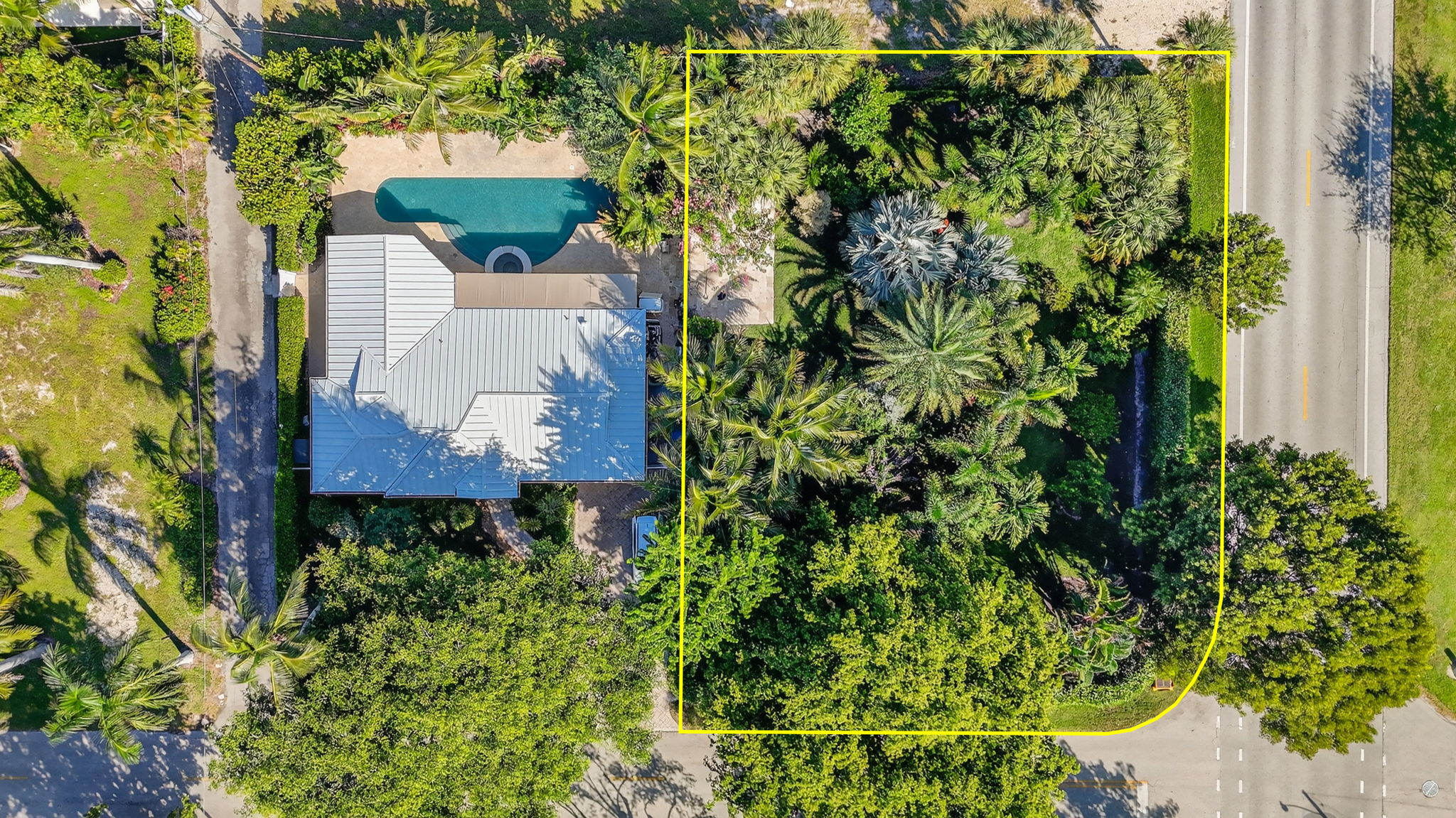 Aerial Overview 2 - lot line