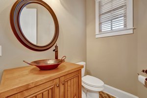 Main floor guest bathroom
