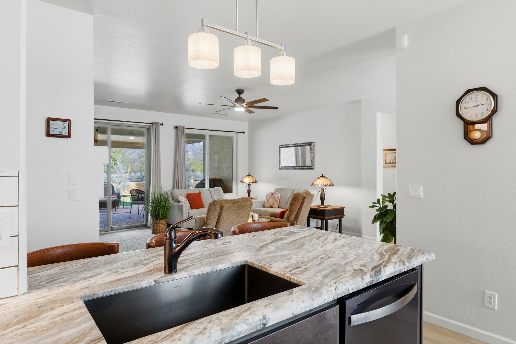 Kitchen to Living Room