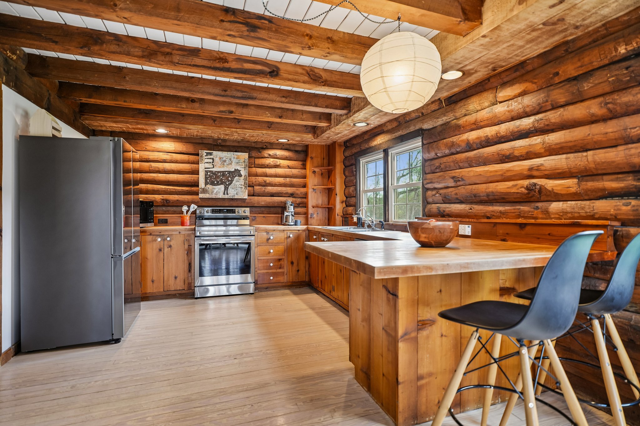 Newer stainless steel appliances