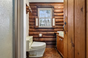 View of bath from hallway