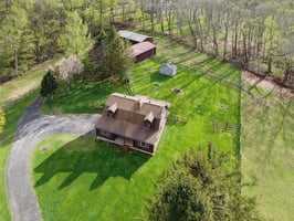 Barn is close to house