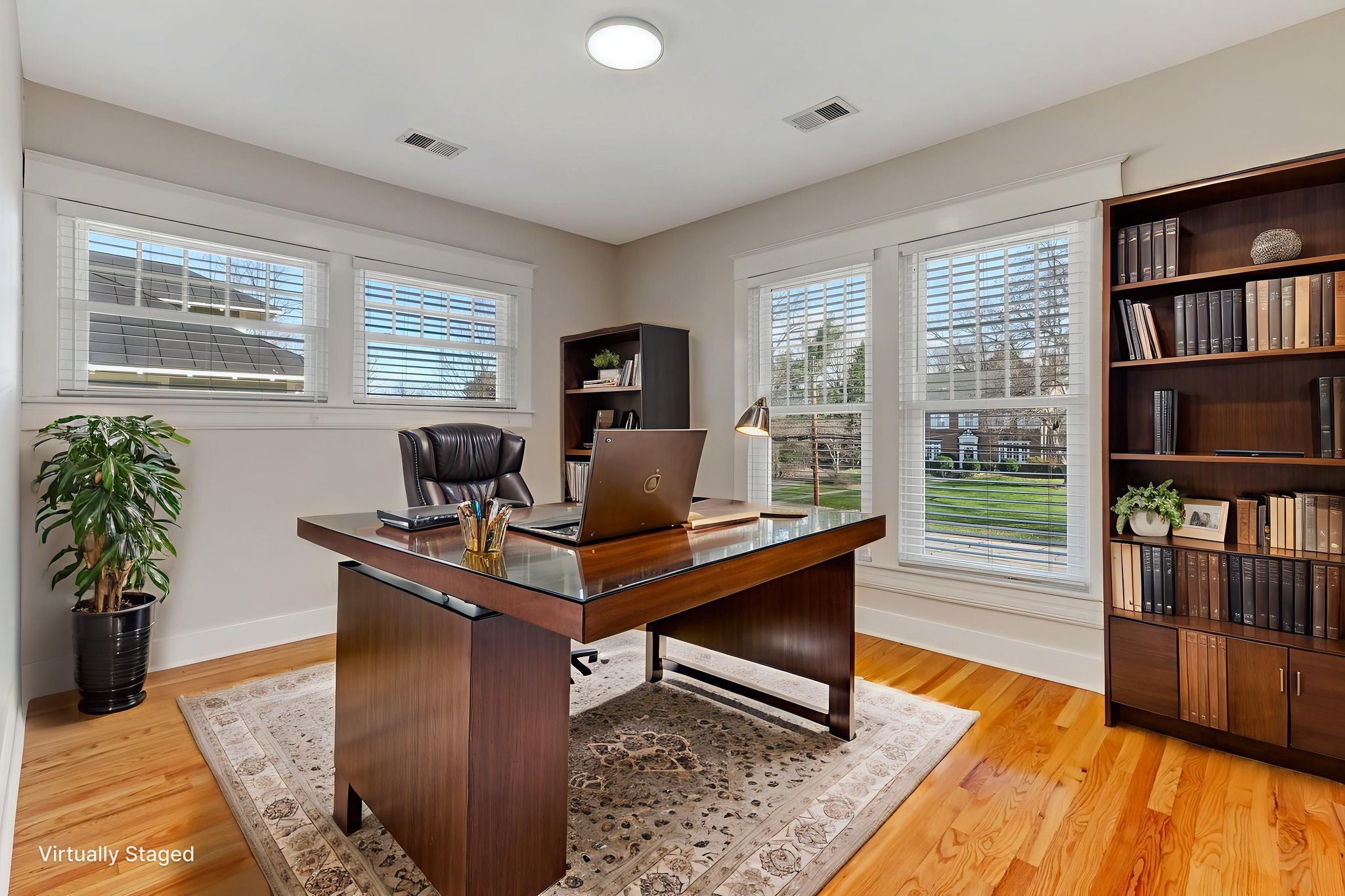 Flex Space virtually staged