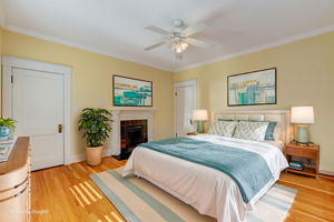 Primary Bedroom virtually staged