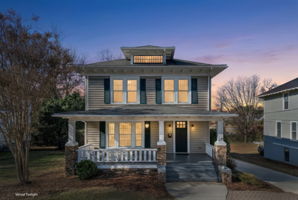 Front of Home Virtual Twilight