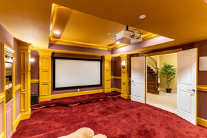 Tiered Home Theater