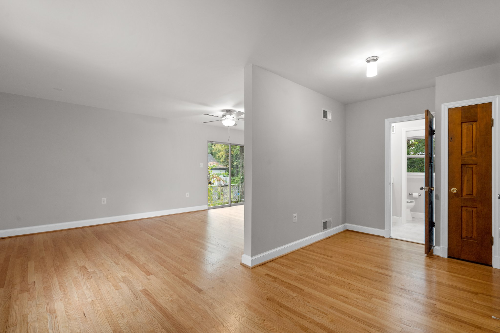 Main Level Primary Bedroom with New Ensuite Bath