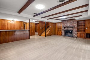 New Light Fixtures and Wet Bar