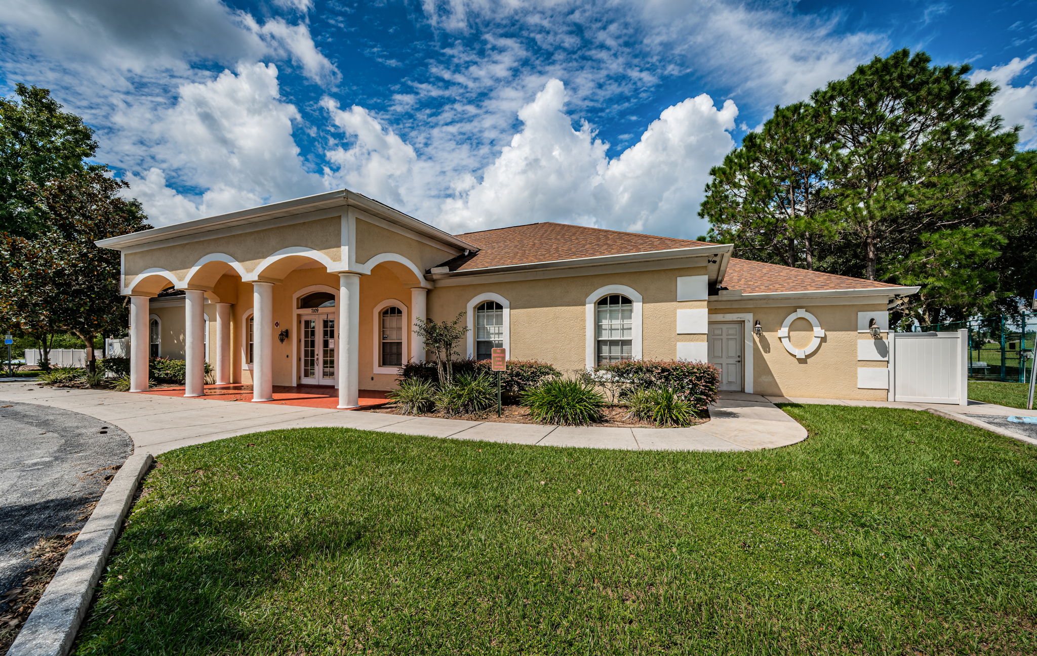 7-Clubhouse Front Exterior