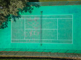 24-Clubhouse Tennis Court